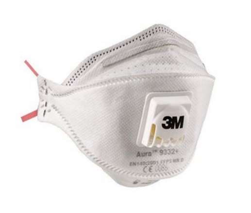 FFP3 respiratorna maska s ventilom - 3M